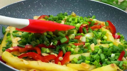 تقلى البطاطس بهذه الطريقة وستحبها! وصفات مثيرة للاهتمام للبطاطس # 100