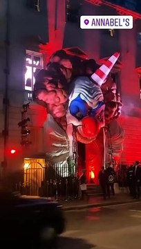 Jazmin Grace Grimaldi a passé la soirée au Annabel's.