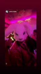 Jazmin Grace Grimaldi et ses amies fêtent Halloween en avance.