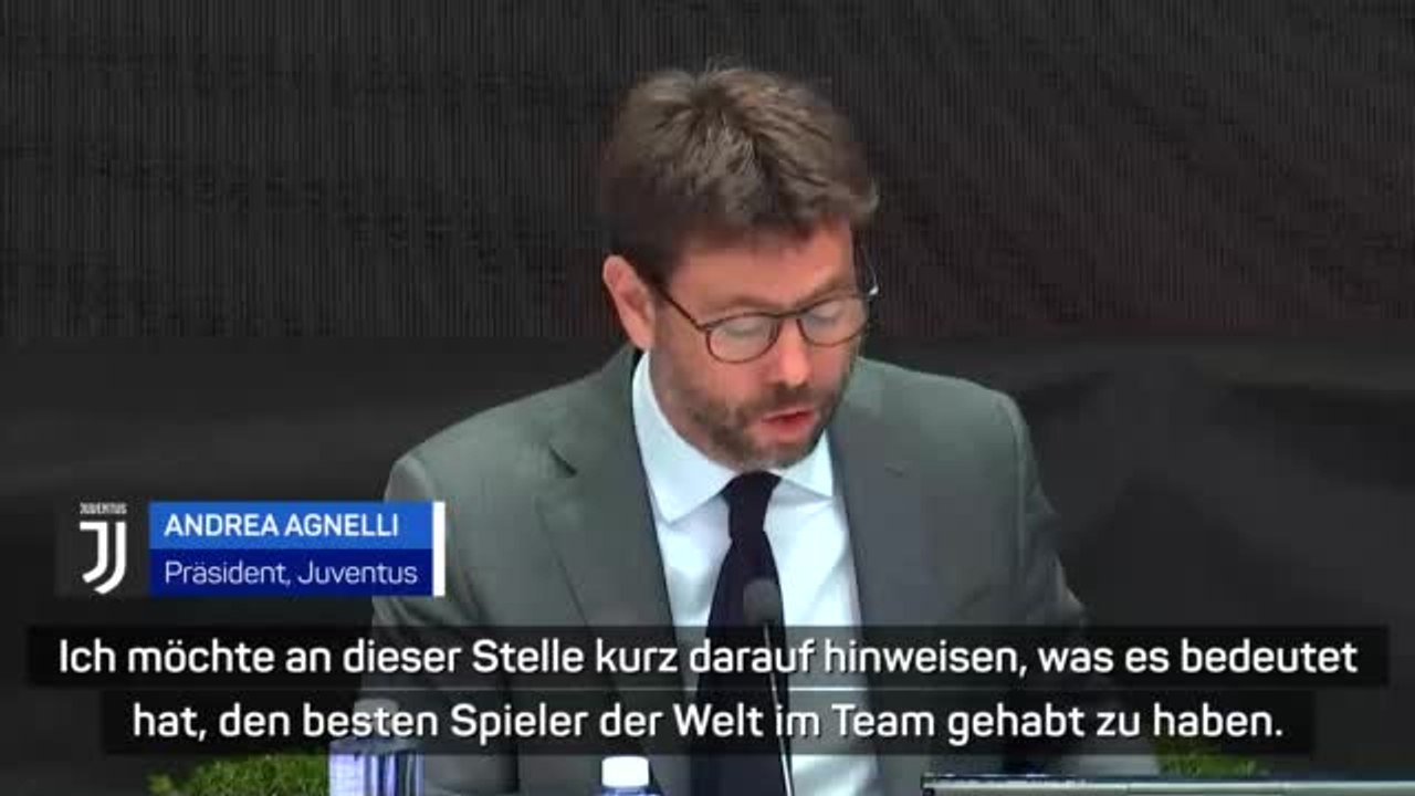 Agnelli über cr7: "juve größer als jeder spieler"