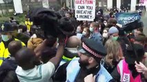 الناشطة غريتا تونبرغ تشارك في تظاهرة في لندن ضدّ المصارف