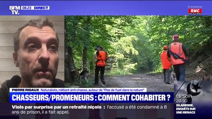 Pour le naturaliste Pierre Rigaux, la proposition de Yannick Jadot d'interdire la chasse le week-end et  pendant les vacances "est une bonne mesure"