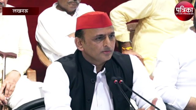 यूपी की कानून व्यवस्था को लेकर अखिलेश यादव का बड़ा बयान