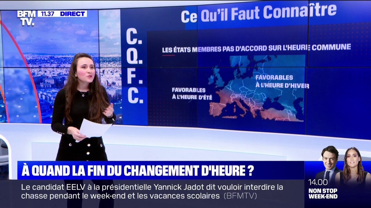 À quand la fin du changement d'heure ?