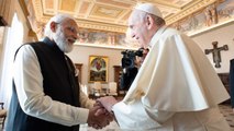 PM Modi meets Pope Francis in Vatican City for first time, discusses climate crisis