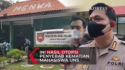 Kapolresta Solo soal Hasil Autopsi Mahasiswa UNS: Alami Luka Akibat Benda Tumpul