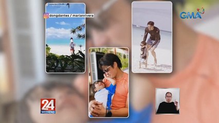 Dantes Family at Sotto Family, nag-enjoy sa kani-kanilang bakasyon sa beach | 24 Oras Weekend