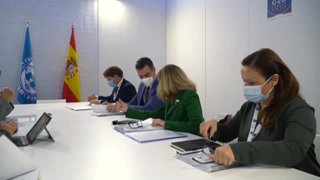 Sánchez asiste a una cumbre del G20 en Roma marcada por el cambio climático y la pandemia