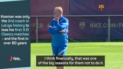 'Why did Koeman sacking take so long?' - Mendieta