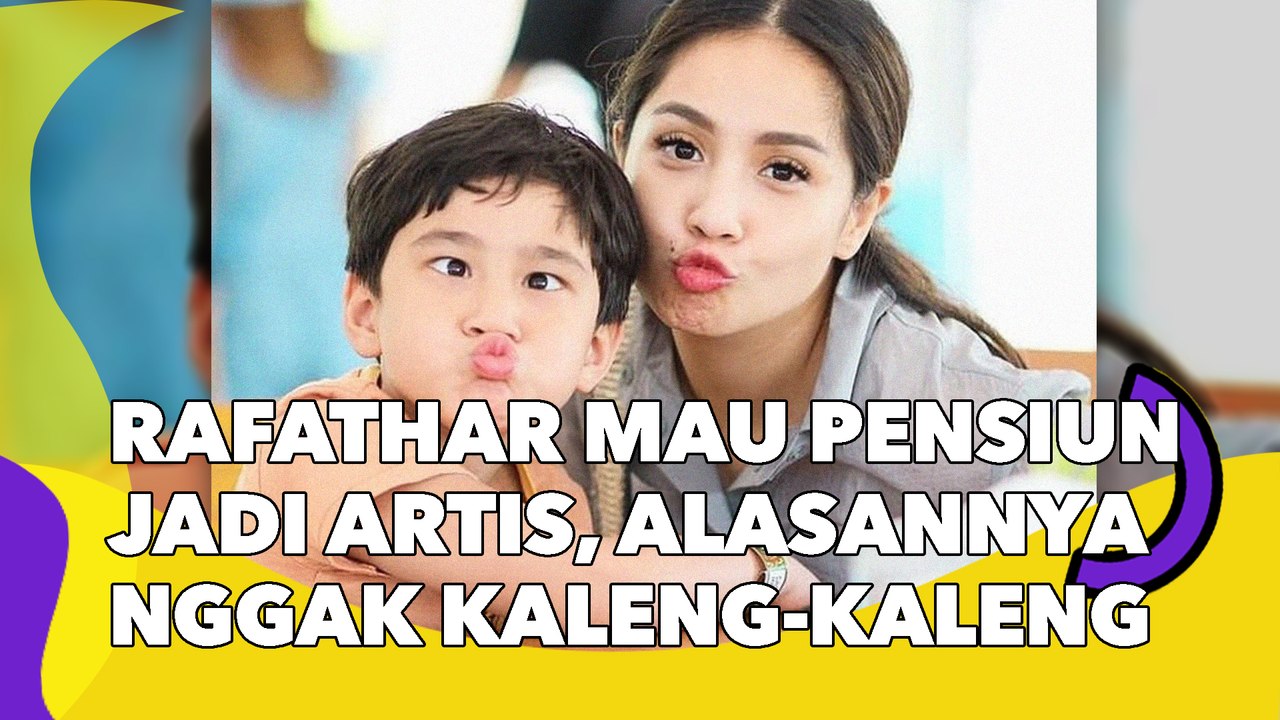 Rafathar Mau Pensiun Jadi Artis, Alasannya Nggak Kaleng-kaleng