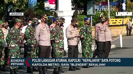 Tanggapi Sikap Kapolri, Kapolda Metro Jaya: Saya Blender Sekalian!