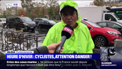 Comment les cyclistes se sont préparés au changement d'heure ?