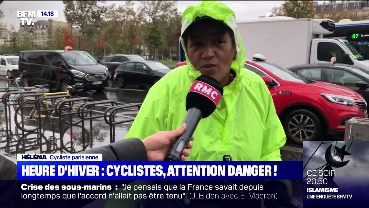 Comment les cyclistes se sont préparés au changement d'heure ?
