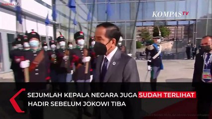 Momen Kedatangan Presiden Jokowi disambut PM Italia Hadiri KTT G20 di Italia