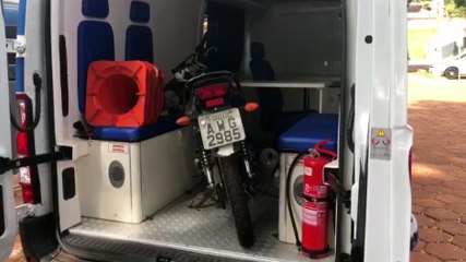 Motocicleta é recuperada pela GM em Cascavel