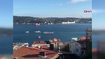 İstanbul Boğazı'nda faciaya ramak kaldı! Kıyıya metreler kala durabildi