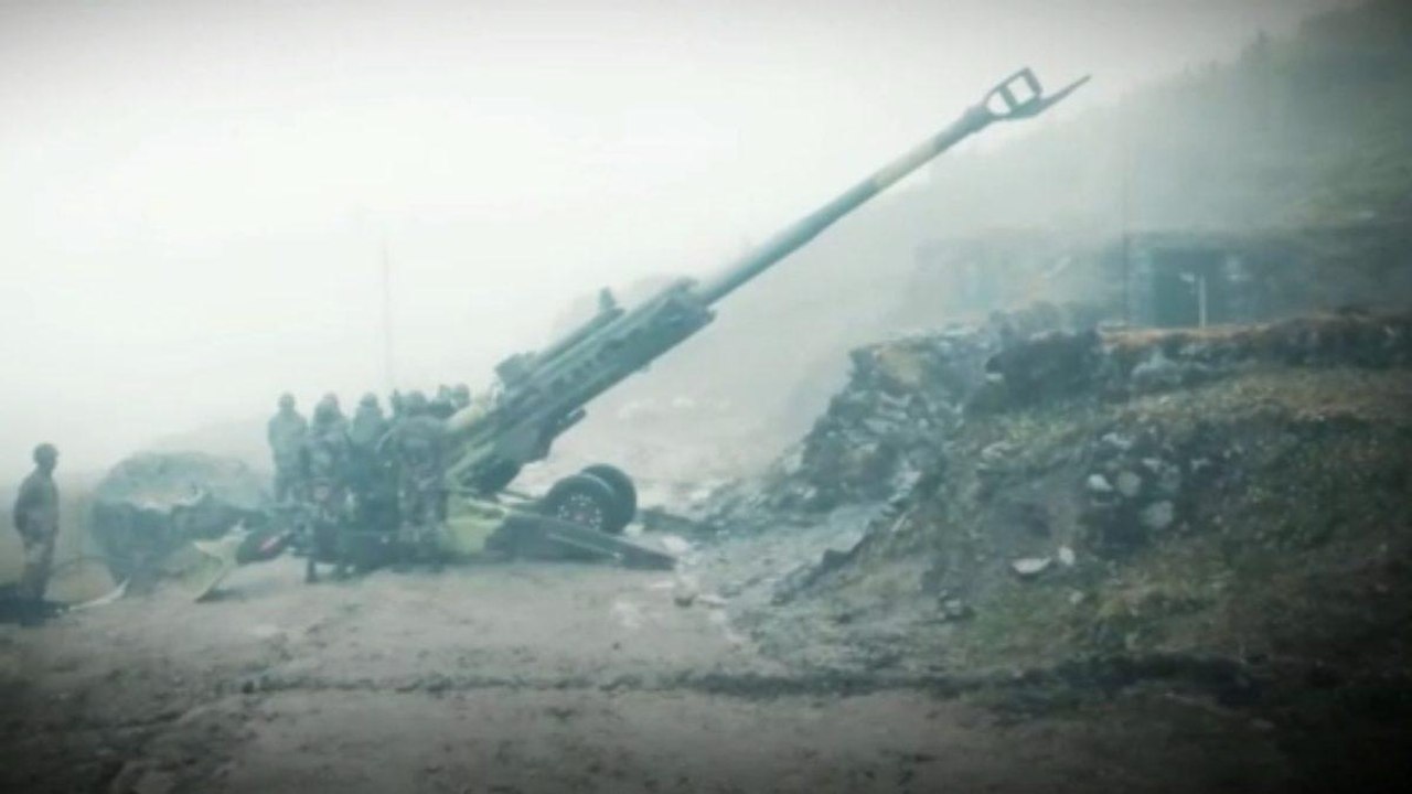 Preparation against China, test firing of weapo...