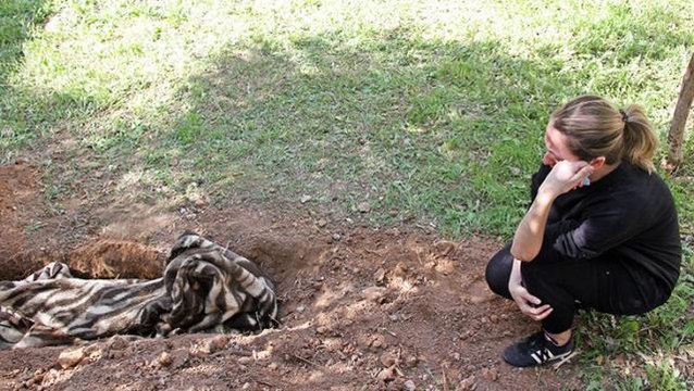 Parkta ceset gömüyorlar ihbarı ekipleri harekete geçirdi! Ölen köpeğini defnettiği ortaya çıktı