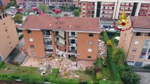 Pinerolo (TO) - Esplosione e crollo in palazzina: due morti e tre feriti (30.10.21)