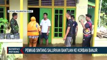 Pemkab Sintang Salurkan Bantuan Makanan ke Korban Banjir