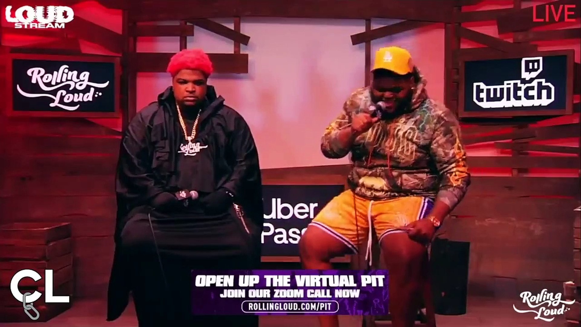 ⁣druski and rappers funny moments