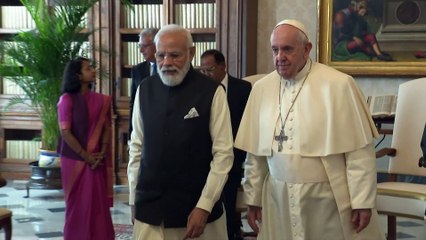 Il premier indiano Modi in Vaticano a colloquio col Papa