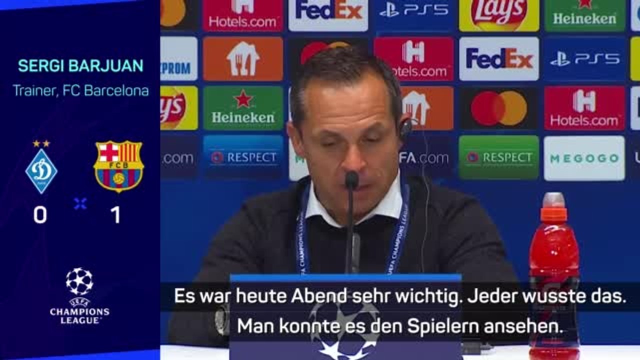 Barjuan: "harte arbeit" führte zu barca-sieg