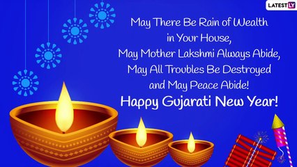 Download Video: Bestu Varas 2021 Greetings: Gujarati New Year Messages to Share on the Day