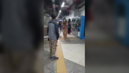 서울 미아역 승강장 공기청정기 화재...1시간 무정차 통과 / YTN