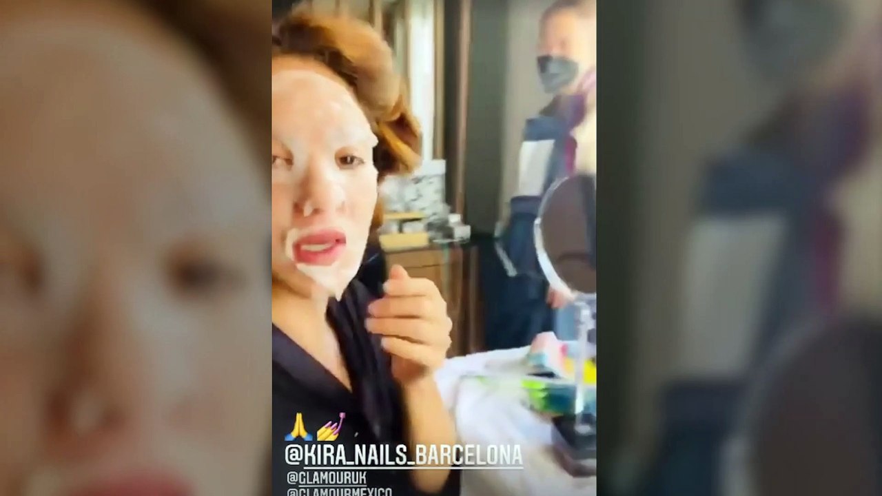 La mascarilla de Shakira