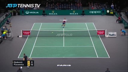 Rolex Paris Masters - Djokovic s'impose dans la douleur