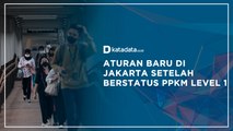 Aturan Baru di Jakarta Setelah Berstatus PPKM Level 1 | Katadata Indonesia