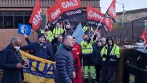 Glasgow City Council refuse workers strike
