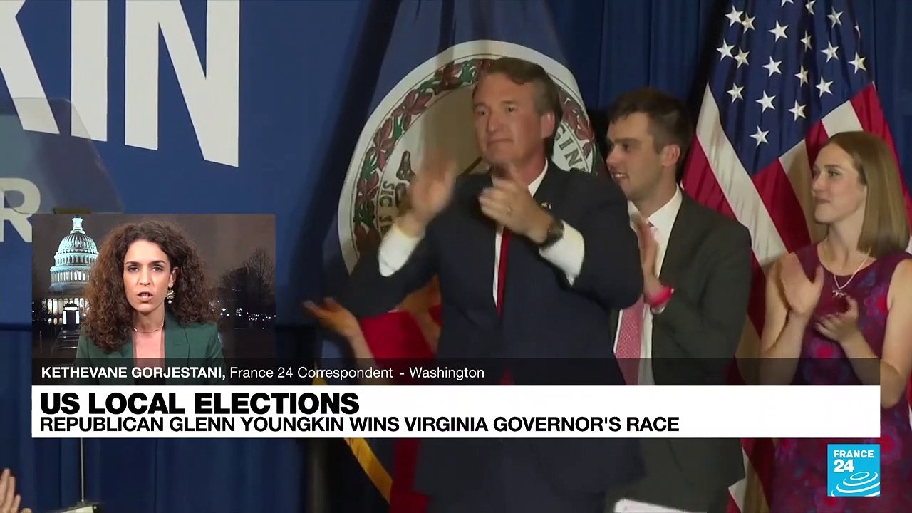 Republican Youngkin wins Virginia governor's race in upset for Biden's Democrats