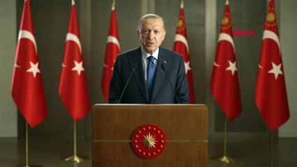 Erdoğan'dan TÜGVA organizasyonuna mesaj