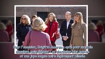 Brigitte Macron et Carrie Johnson enceinte - visite au Colisée pour les premières dames française et