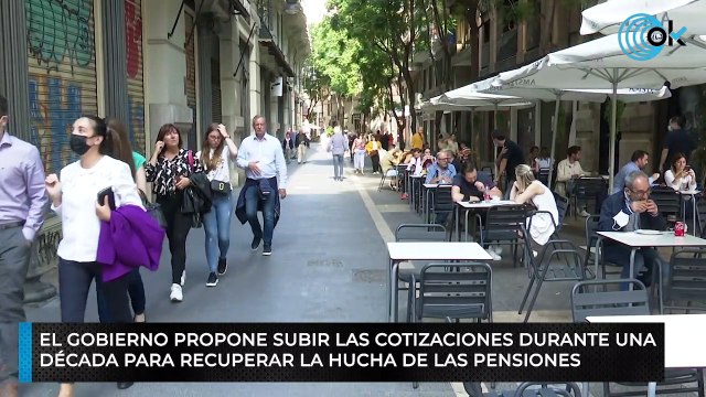 El Gobierno propone subir las cotizaciones durante una década para recuperar la hucha de las pensiones