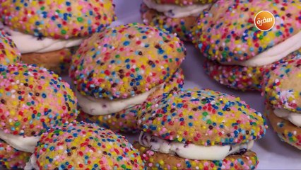 كوكيز السكر مع فروستنج الكرانبيري | نرمين هنو