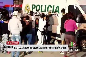 La Victoria: dos hombres fueron asesinados durante fiesta de Halloween