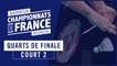 Championnats de France 2021 - Quarts et Demi-Finales - Court 2