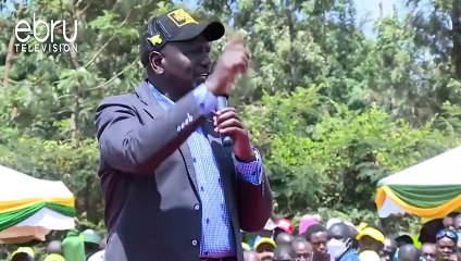 D.P Ruto Tours Murang'a In Latest Tour Of Mt Kenya