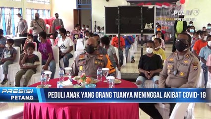 Kapolda Papua Hadiri Kegiatan Psikososial Anak Terdampak Covid-19