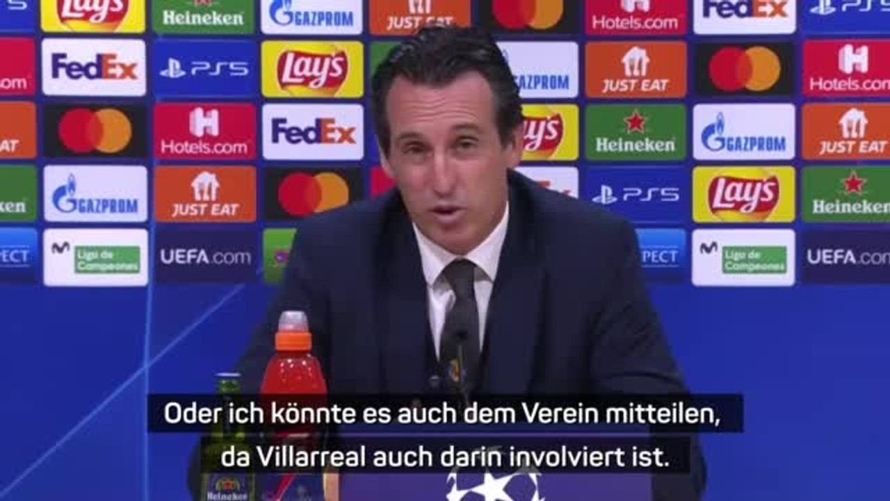 Emery: “Freue mich” über Newcastle-Interesse