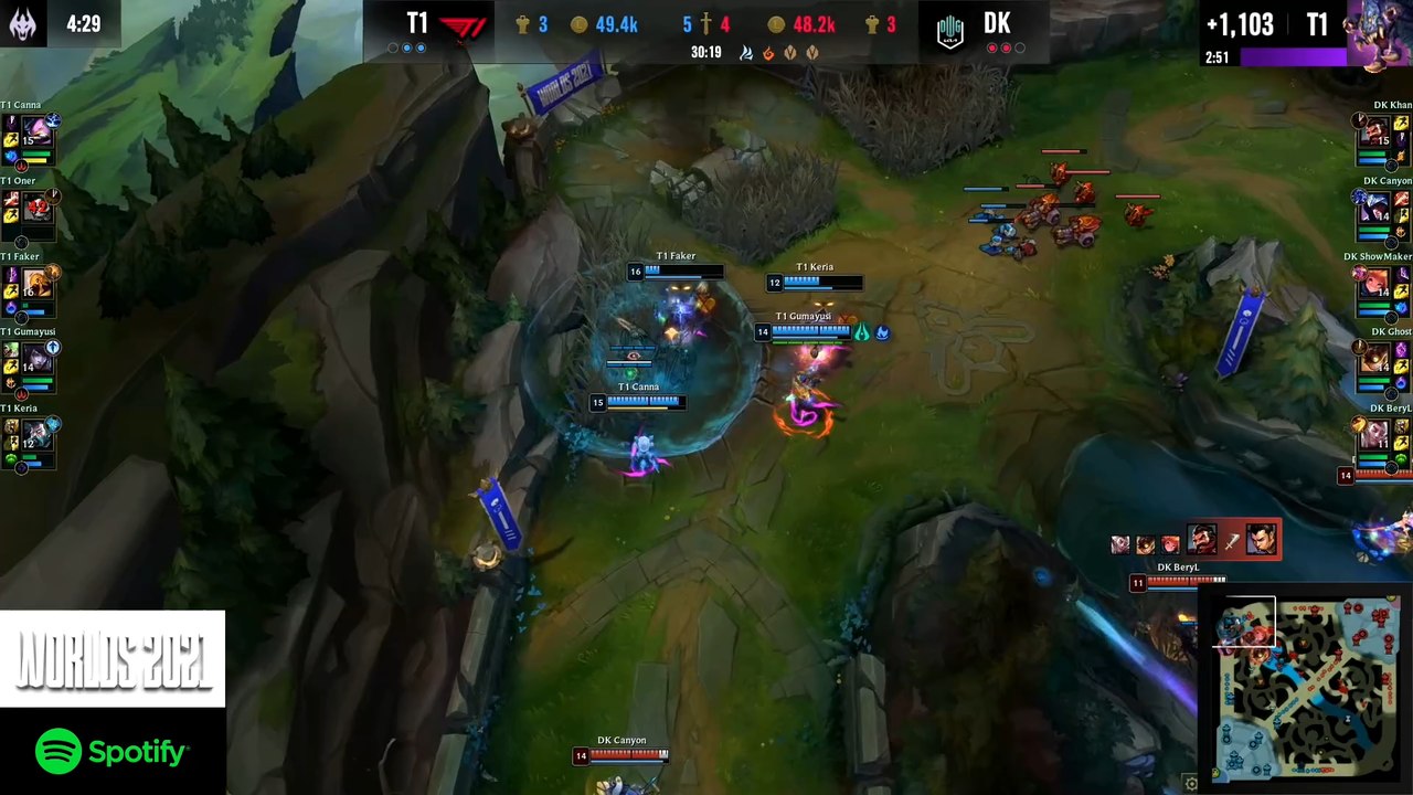 Faker (Azir) y Keria (Zilean) un maletendido que podría cambiar la historia de League of Legends