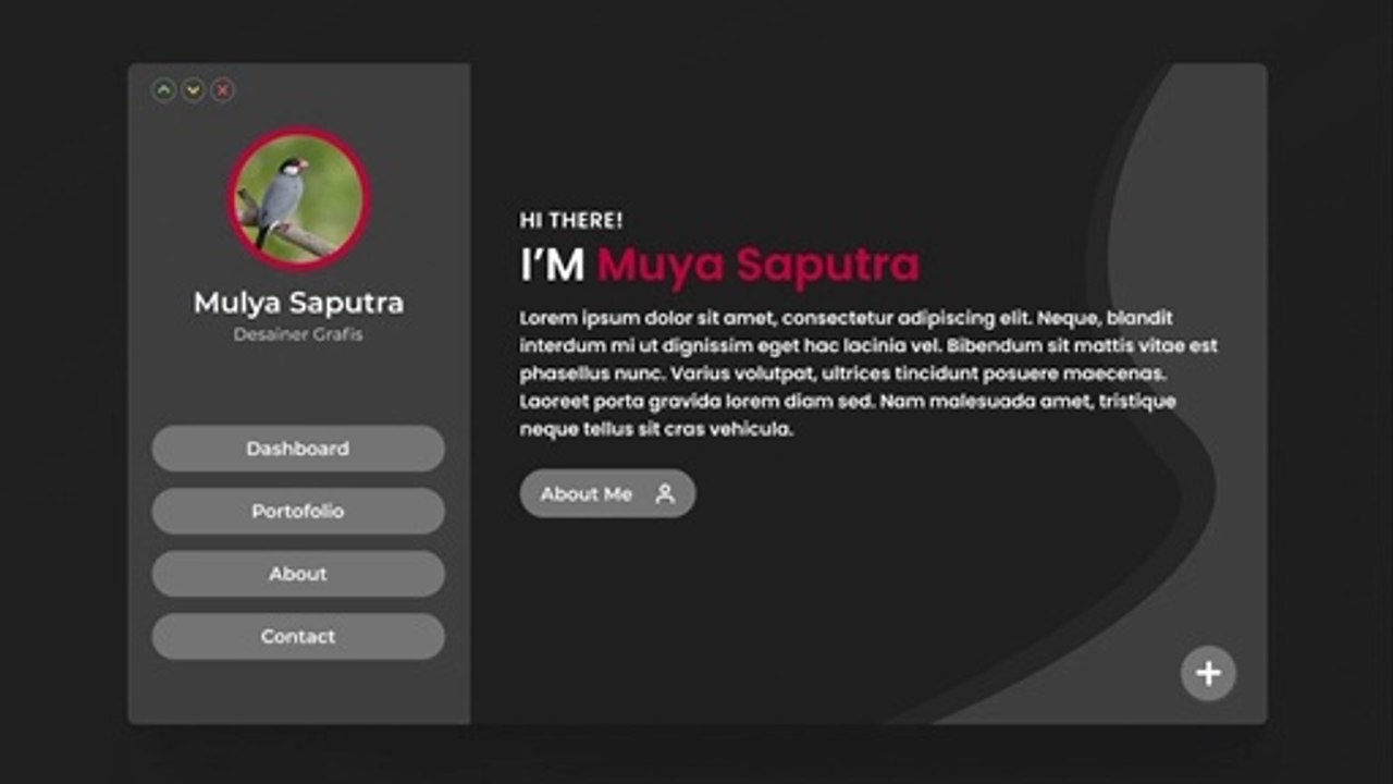 Personal Portfolio Design in Figma | Appsventory