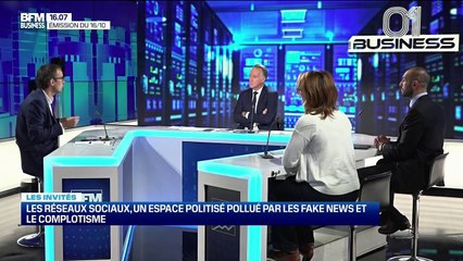 Les réseaux sociaux, un espace politisé pollué par les fake news et le complotisme - 30/10