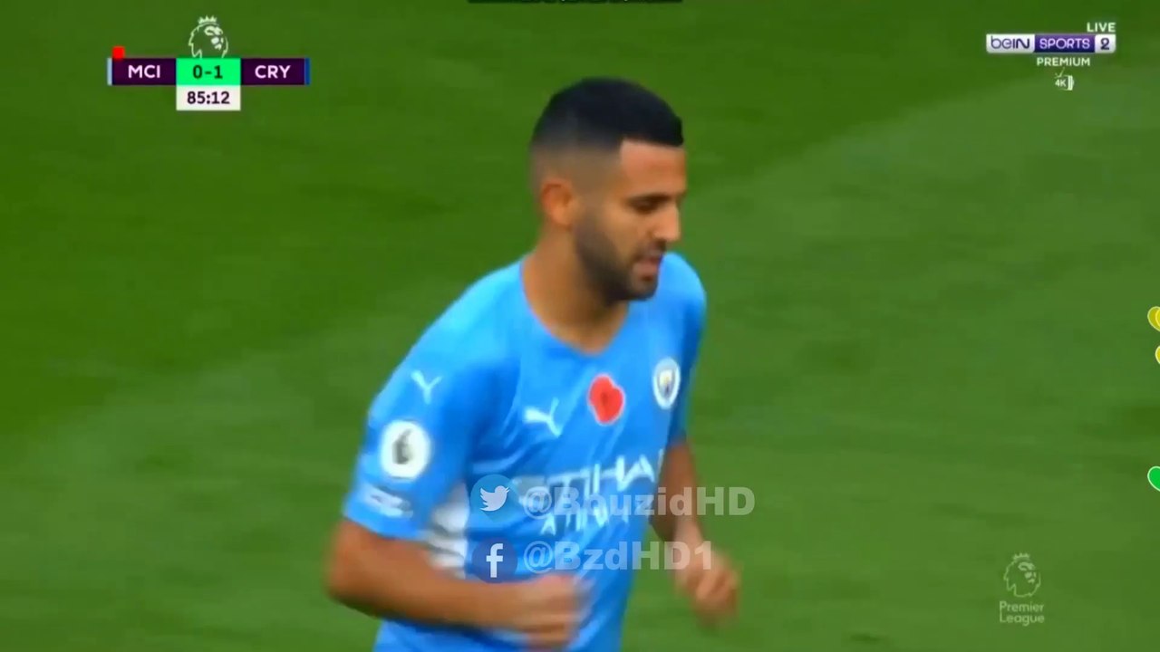 بعض لمسات رياض محرز امام كريــ ـتال بـ ـالاس