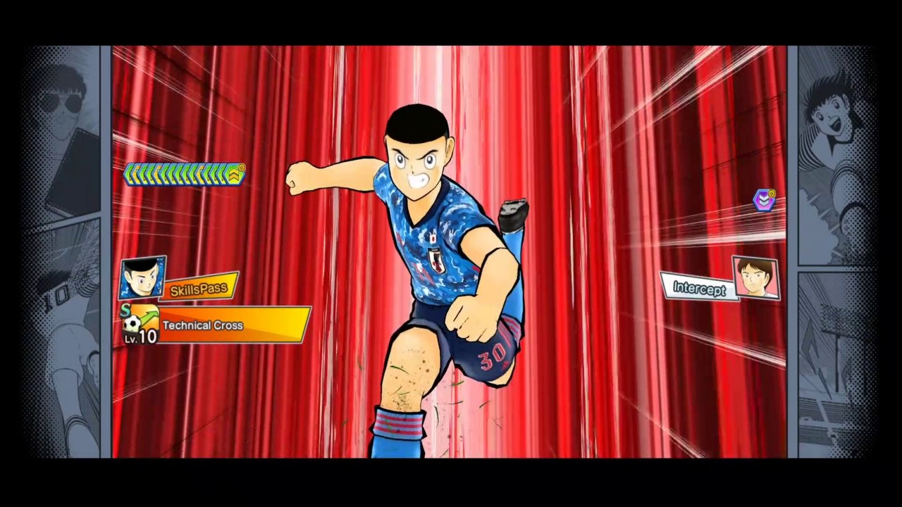 Technical Cross - Captain Tsubasa Skill