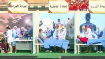 الفريق أول محمد زكى القائد العام للقوات المسلحة يشهد الإحتفال بتخريج دفعات جديدة من المعاهد الصحية‎‎