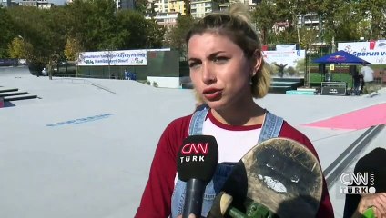 Türkiye'nin en büyük kaykay pisti açıldı